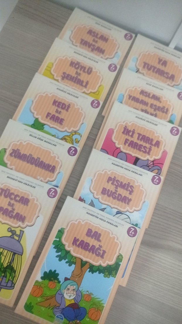Çocuklar için Masal Kitapları Seti - Görsel 5