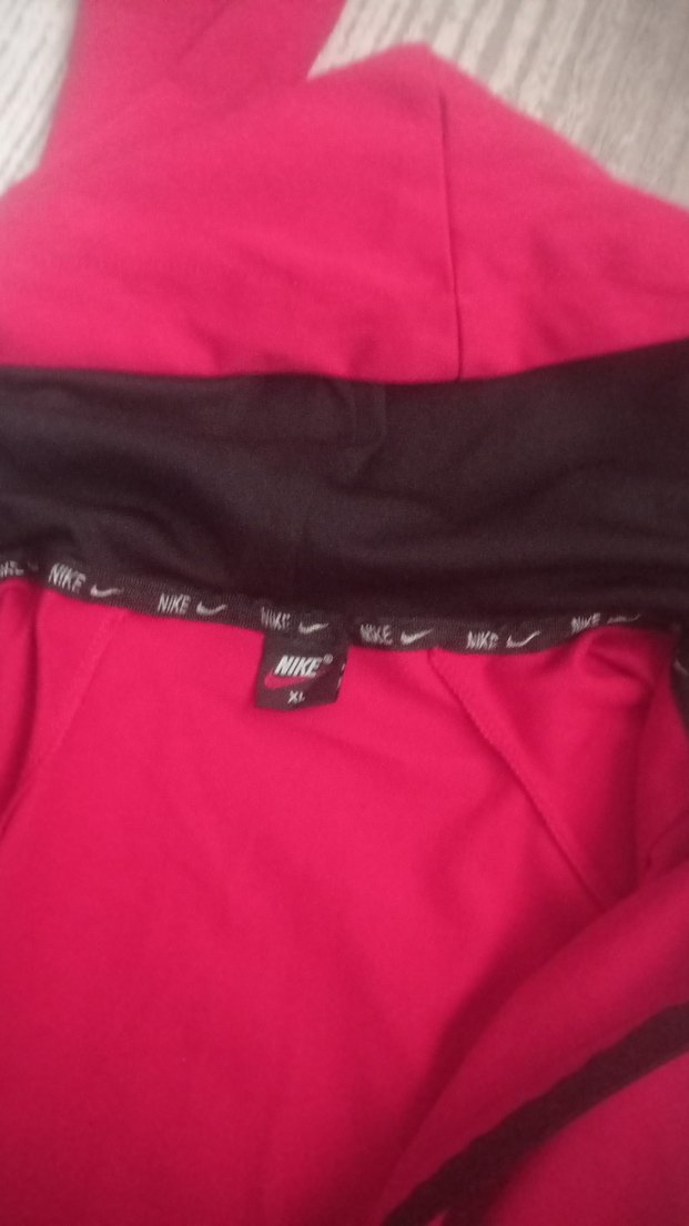 nike erkek Kırmızı Fermuarlı hirka - Görsel 4