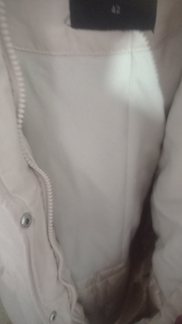 sifir i Beyaz Midi Kadın Mont - Görsel 5