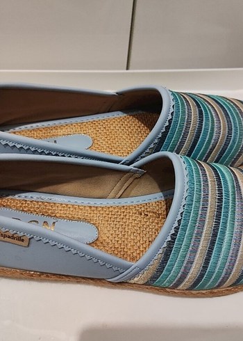 Mavi Kadın Dolgu Topuklu Espadril - Görsel 5