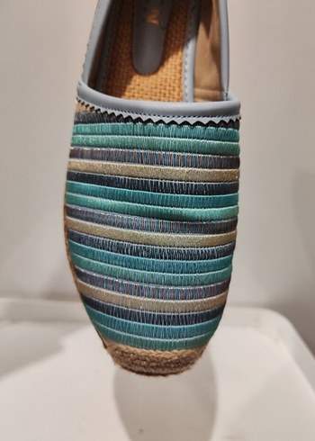 Mavi Kadın Dolgu Topuklu Espadril - Görsel 4