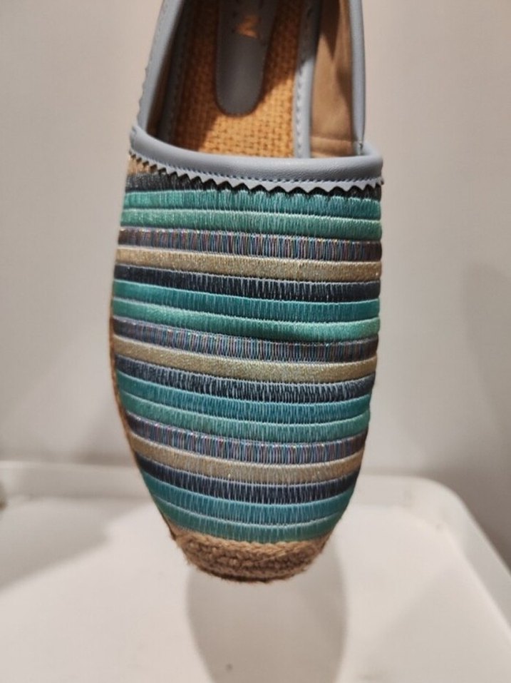 Mavi Kadın Dolgu Topuklu Espadril - Görsel 4