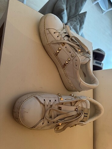 Valentino Valentino Garavani- orijinal, deri sneaker