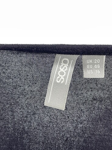48 Beden siyah Renk Asos Kısa Elbise %70 İndirimli.