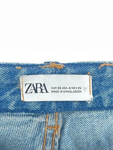 36 Beden mavi Renk Zara Jean / Kot %70 İndirimli.