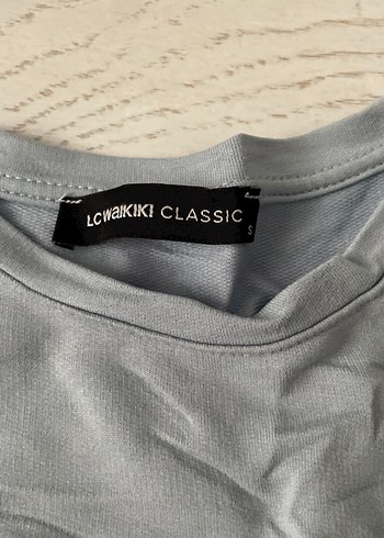 Gri Baskılı uzun badi - Görsel 3