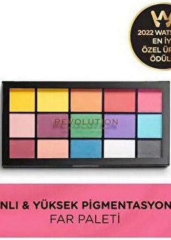 Beden Renk Revulation Pro Çok Renkli Koyu Göz Farı Paleti