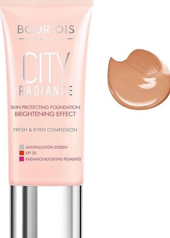 Bourjois City Radiance SPF30 Fondöten 06 Golden Sun - Görsel 4