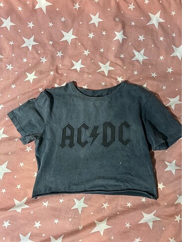 Diğer Acdc rock grubu gri crop