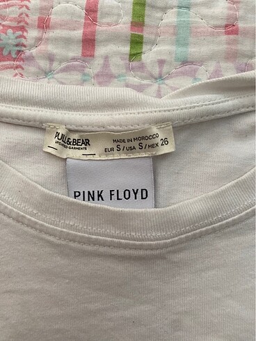Pull and Bear Pull and bear pink floyd tişört