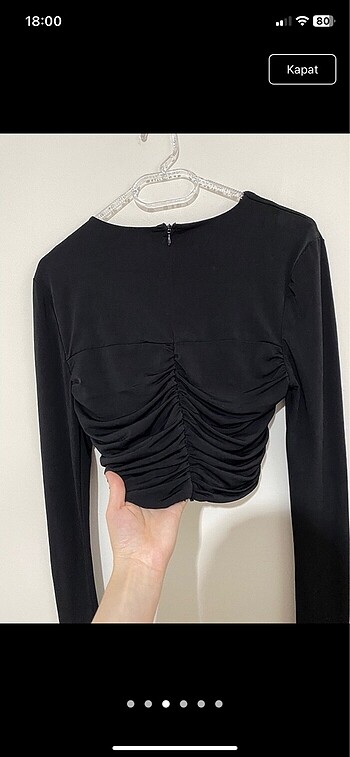 m Beden Crop bluz