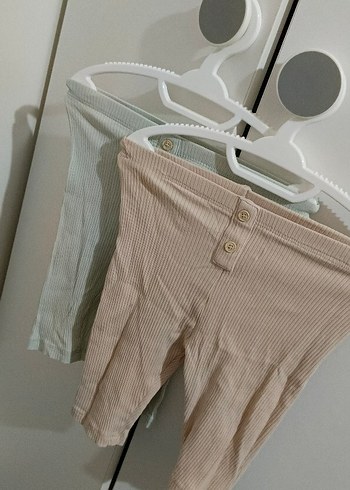 LC Waikiki Bej ve Pastel tayt kız çocuk