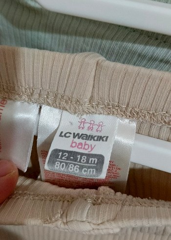 12-18 Ay Beden turkuaz Renk Bej ve Pastel tayt kız çocuk