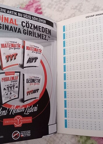  Beden Renk TYT ORİJİNAL MATEMATİK DENEME SETİ