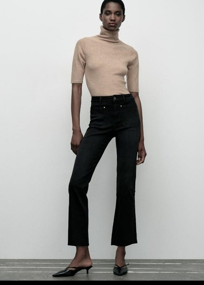 İspanyol paça pantolon  - Görsel 3