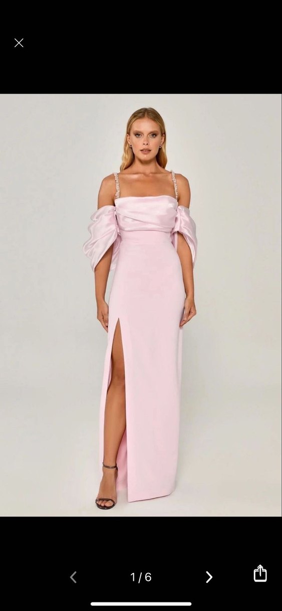 Straplez Mini Beyaz Bohem Gelinlik - Görsel 3