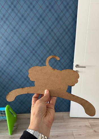 Renkli Ahşap Koala elbise askısı - Görsel 2