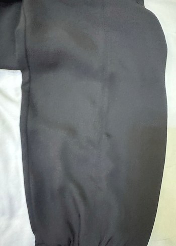 Siyah Rahat Kesim Kadın Pantolon - Görsel 7