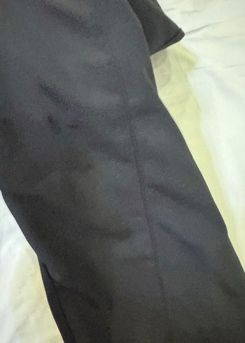 Siyah Rahat Kesim Kadın Pantolon - Görsel 5