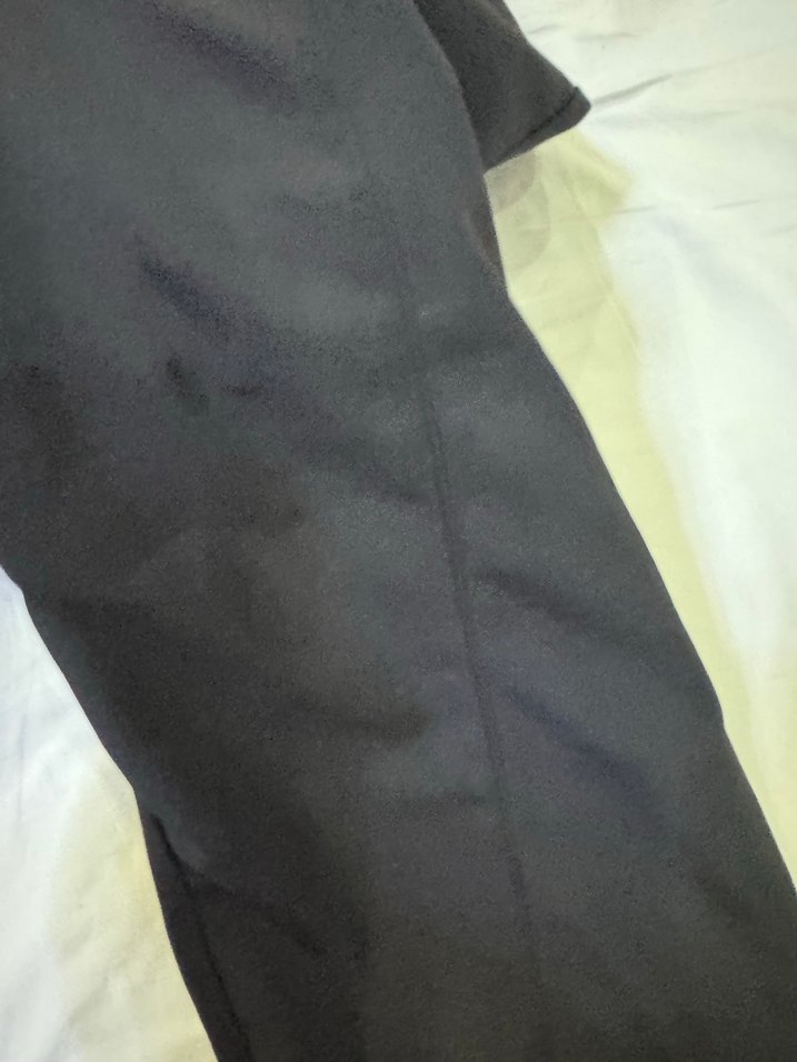 Siyah Rahat Kesim Kadın Pantolon - Görsel 5