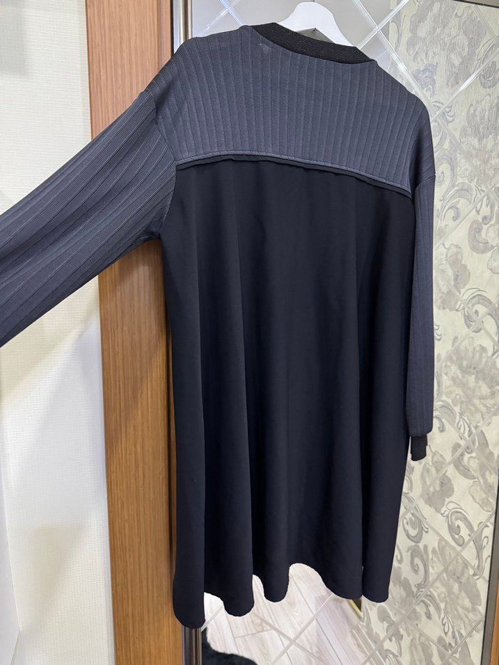 Gri Uzun Kollu Tunik - Görsel 5