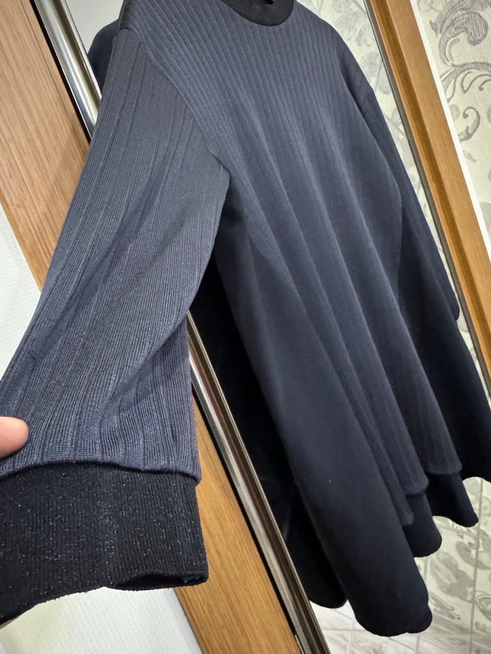 Gri Uzun Kollu Tunik - Görsel 4