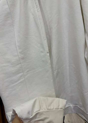 Kadın Beyaz Rahat Kesim Eşofman takımı - Görsel 7