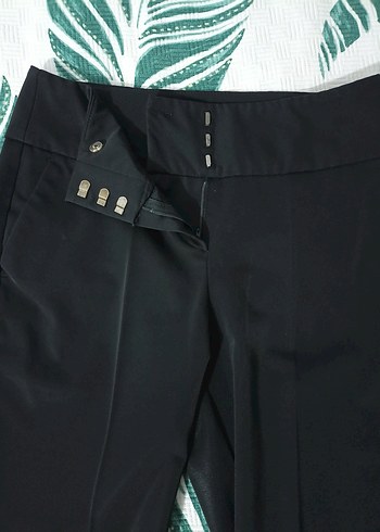 Düğmeli Siyah Kadın Blazer Ceket takımı - Görsel 7