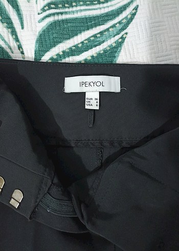 Düğmeli Siyah Kadın Blazer Ceket takımı - Görsel 8