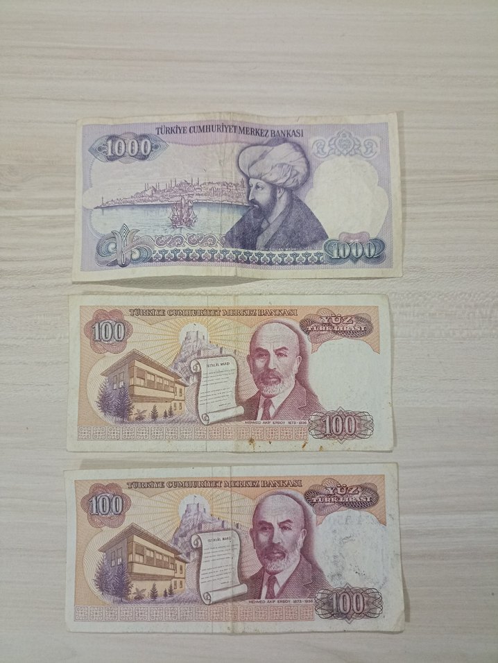 Türkiye Cumhuriyeti Eski Banknot Seti - Görsel 3
