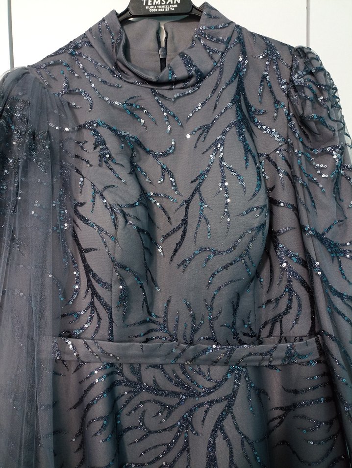 tesettür abiye elbise - Görsel 5