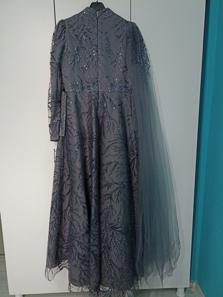 tesettür abiye elbise - Görsel 4