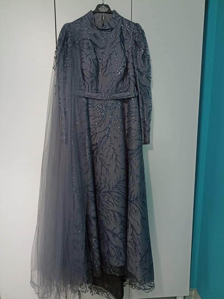 tesettür abiye elbise - Görsel 3