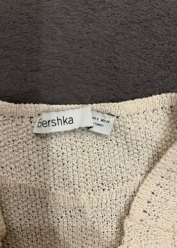 Krem Örgü Uzun Elbise - Görsel 5