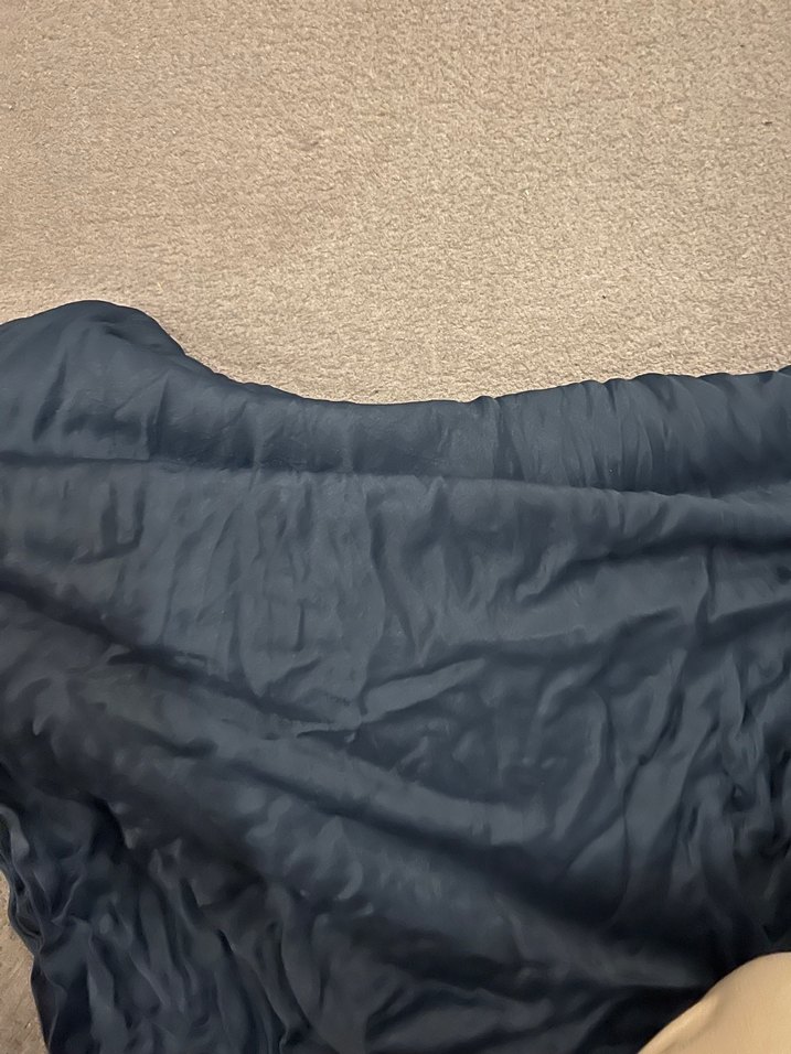 Saten Uzun Maxi Degaje Yaka Elbise - Görsel 5