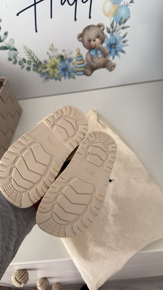 Beyaz Erkek Bebek İlk Adım Ayakkabısı - Görsel 3