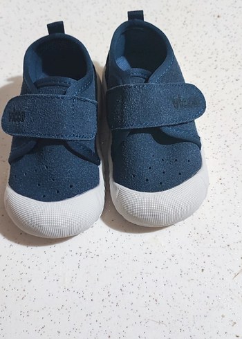 Mavi Erkek Bebek İlk Adım Ayakkabısı Vicco - Görsel 3