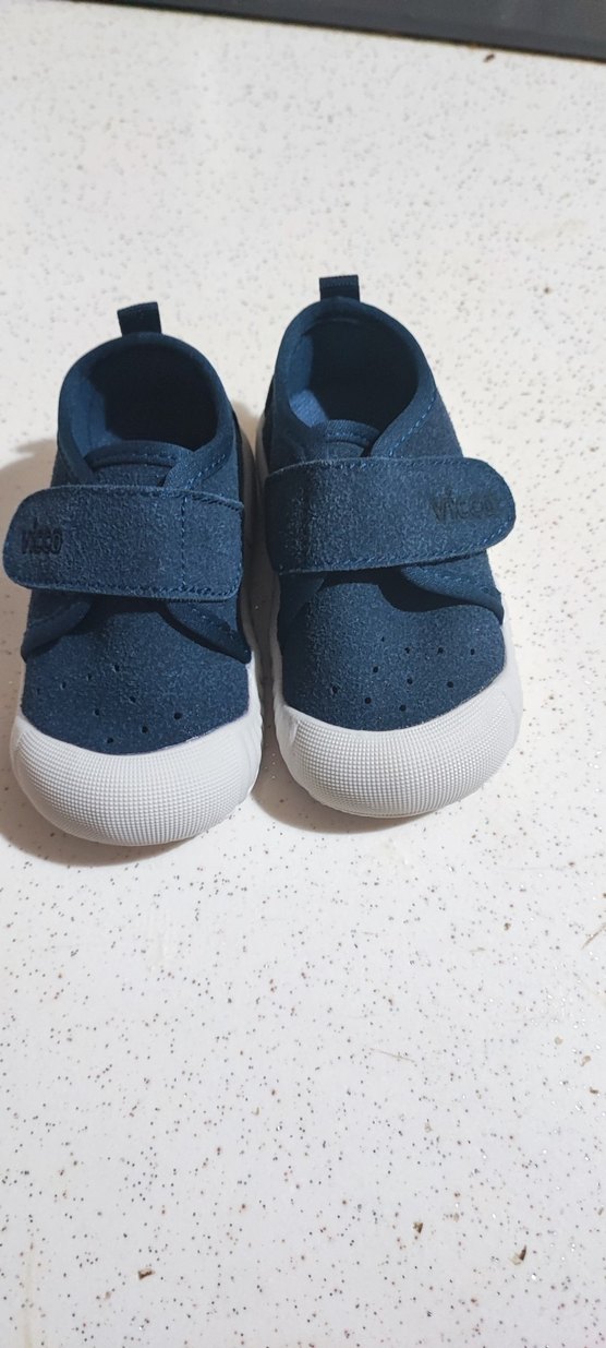 Mavi Erkek Bebek İlk Adım Ayakkabısı Vicco - Görsel 3