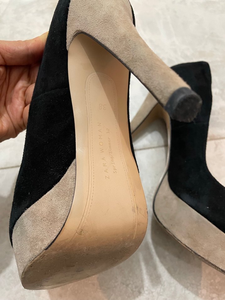 Platformlu Zara ayakkabı - Görsel 4