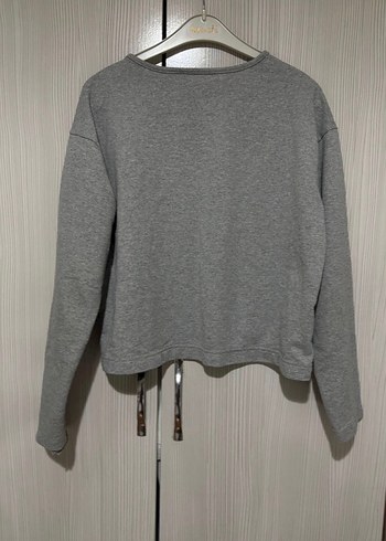 Diğer Gri Kadın Uzun Kollu Sweatshirt