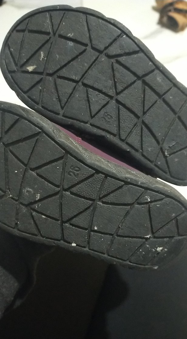 Kız Çocuk Mor Cırtlı Kauçuk Bot - Görsel 4