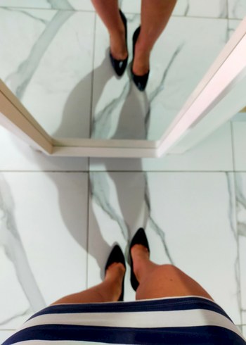 Fermuar detaylı Parisli Stil Stiletto - Görsel 10