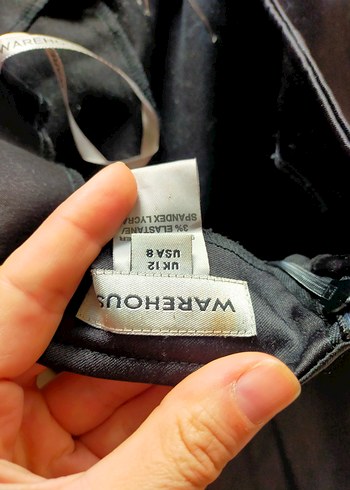 Siyah Parlak Payetli Uzun Elbise - Görsel 7