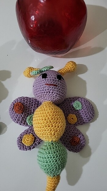 Amigurumi bebek çıngırak