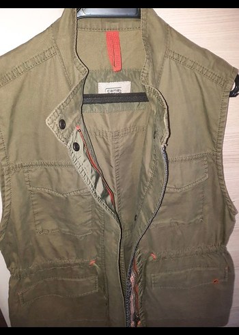 Haki Kadın Yelek - Görsel 2