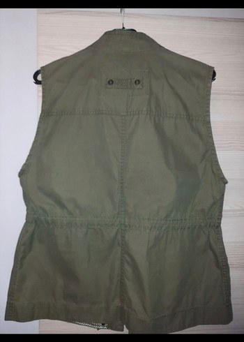 Haki Kadın Yelek - Görsel 4