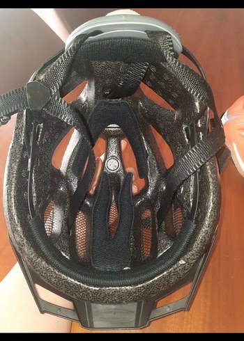 Kırmızı Gri Baskılı Crivit Motosiklet Kaskı - Görsel 5