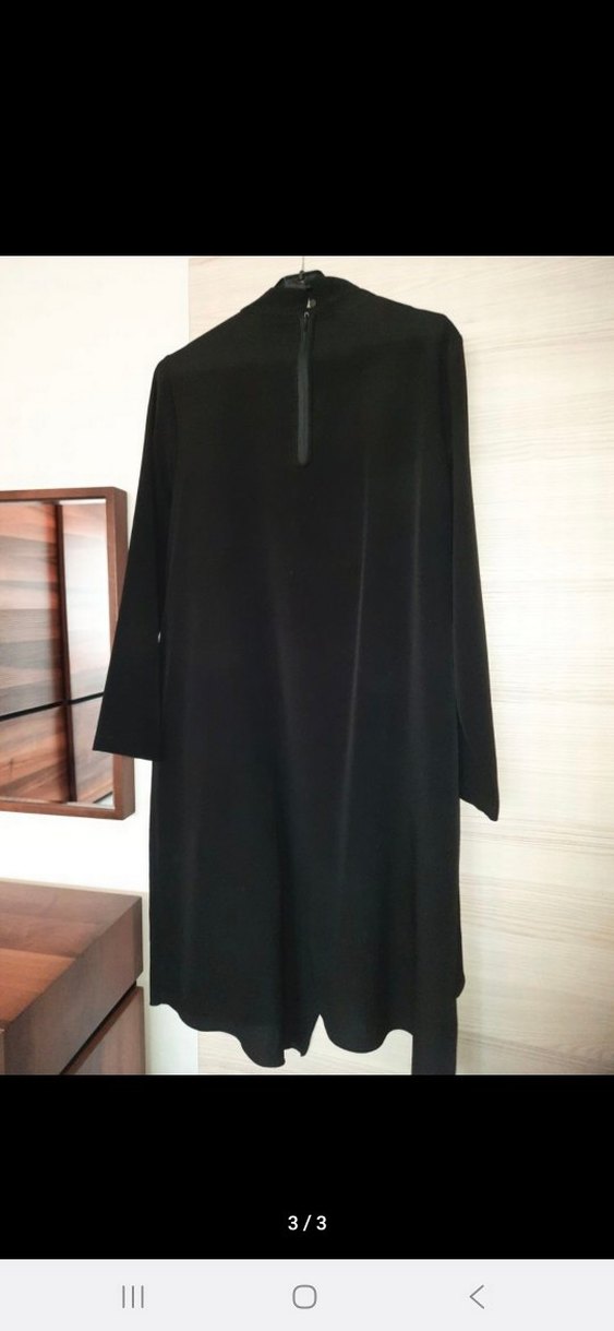 Siyah Payet detaylı Kadın Tunik - Görsel 3