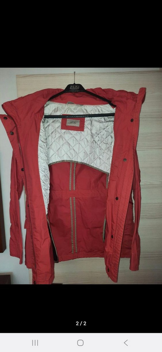 Kırmızı Kadın Ceket - Görsel 2