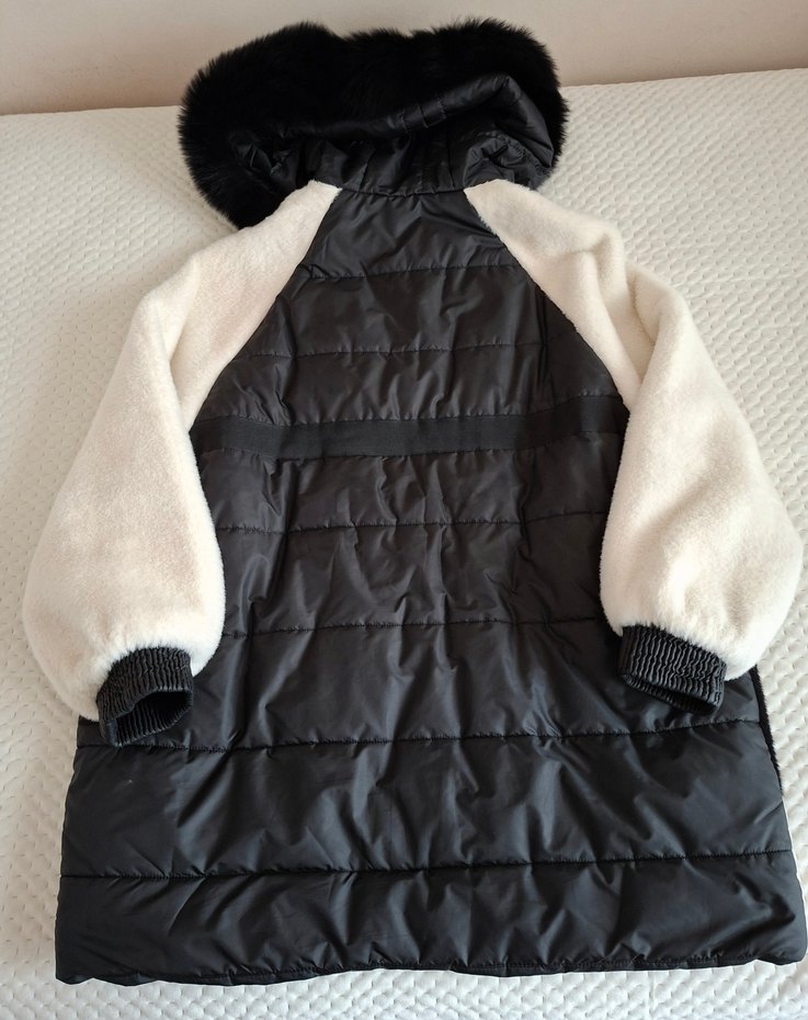 Kürklü Kapüşonlu Peluş - Görsel 3